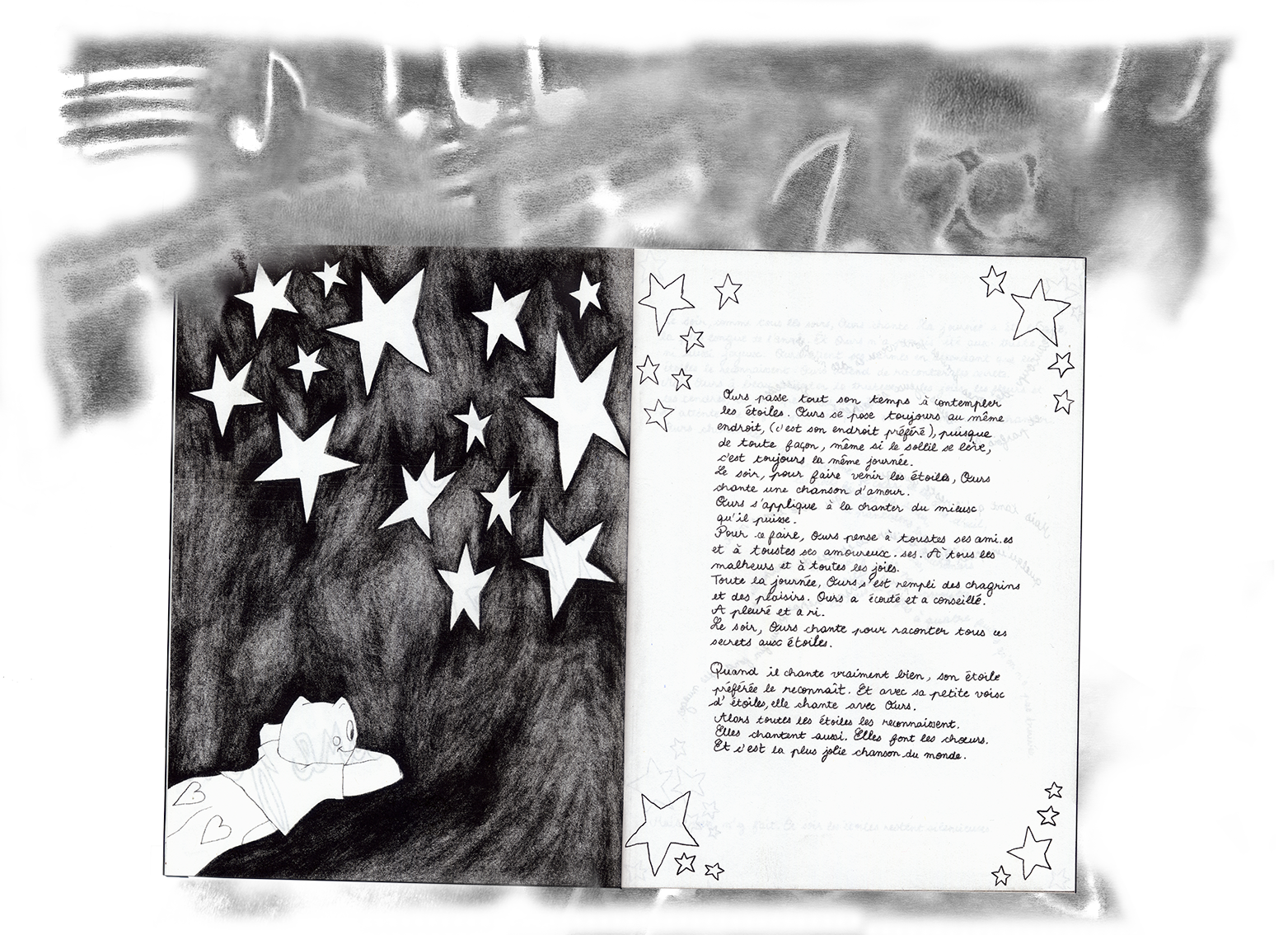 Anna Sougy _ Mr horloge scan drawings